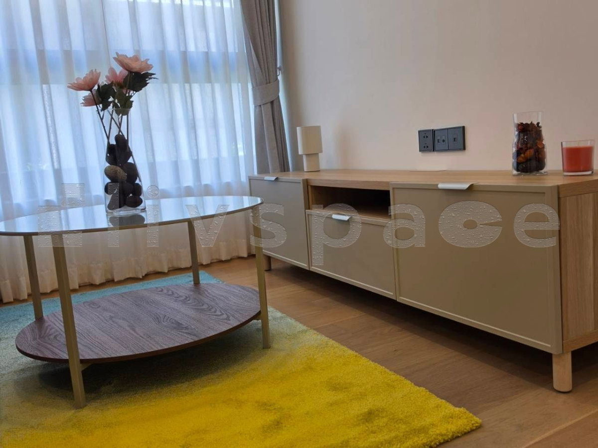 รูป ▚ L07C09ツ ให้เช่า: Holme Ekkamai 22 1 Bed 43ตร.ม. วิวโปร่ง 2 ทาง มีอ่างอาบน้ำ แต่งสไตล์ มินิมอล มูจิ✨ - รูปที่ 2/9