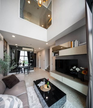 R1103/[For Rent] The crest sukhumvit34 | Rare Luxury Duplex Sky Residence (12th-13th Floors)
