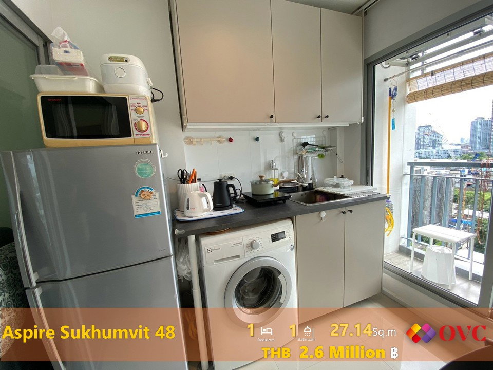 พร้อมขาย! @Aspire Sukhumvit 48