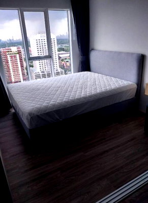 คอนโดให้เช่า : ให้เช่าคอนโด Regent  Home Bangna  400 เมตร จาก BTS บางนา   28 ตร.ม.  อาคาร Aชั้น26วิวแม่น้ำ