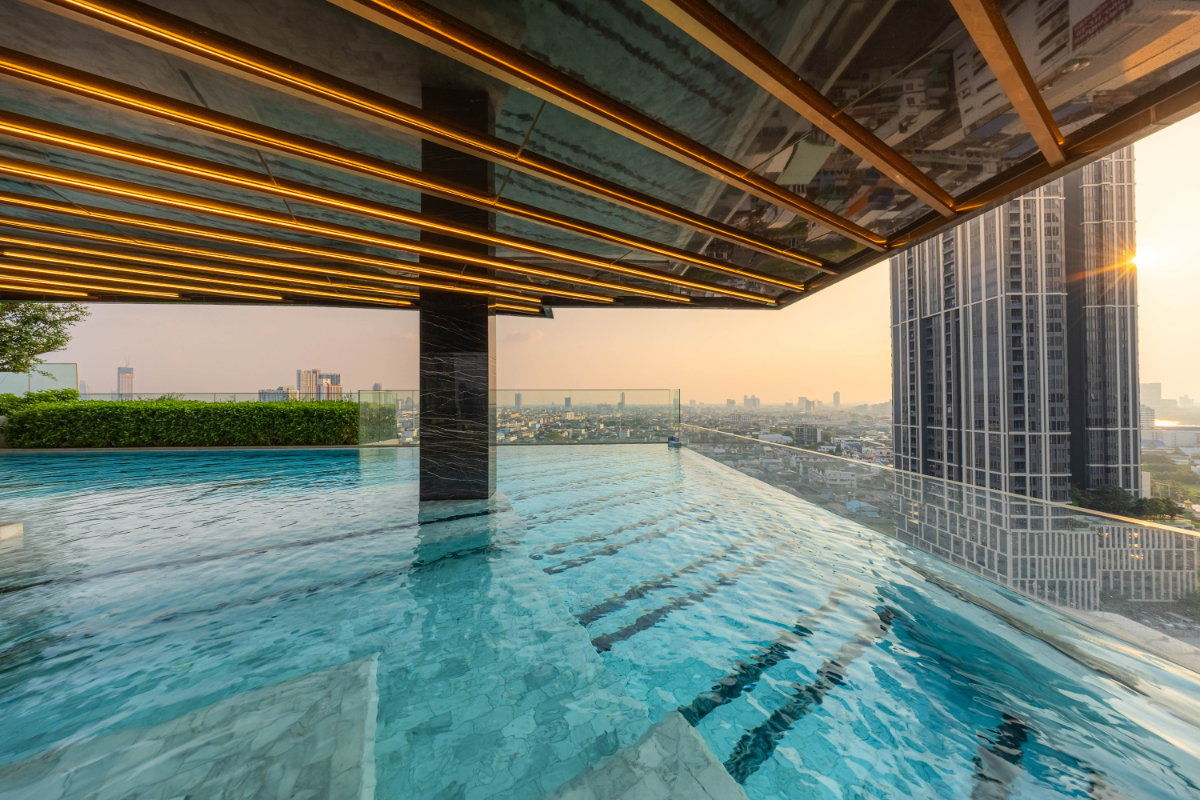 รูป ให้เช่า One Altitude  Charoenkrung  ** 130,000 บ./ ด. ***  ขนาด 132 ตร.ม.  3ห้องนอน 3ห้อง 1ห้องนั่งเล่น  +ห้องแม่บ้าน  ชั้น 10, 11  - รูปที่ 22/57