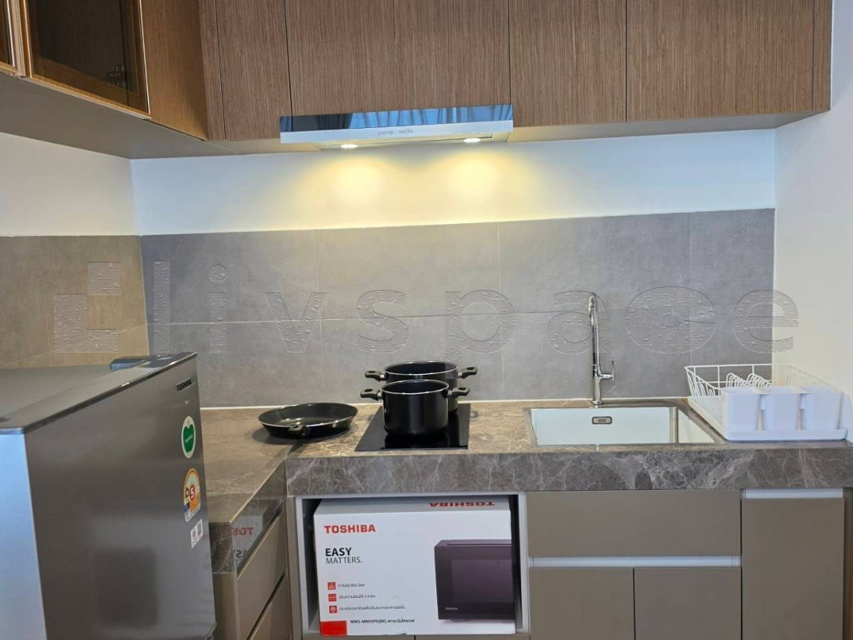 รูป ▚ L07C09ツ ให้เช่า: Holme Ekkamai 22 1 Bed 43ตร.ม. วิวโปร่ง 2 ทาง มีอ่างอาบน้ำ แต่งสไตล์ มินิมอล มูจิ✨ - รูปที่ 7/9