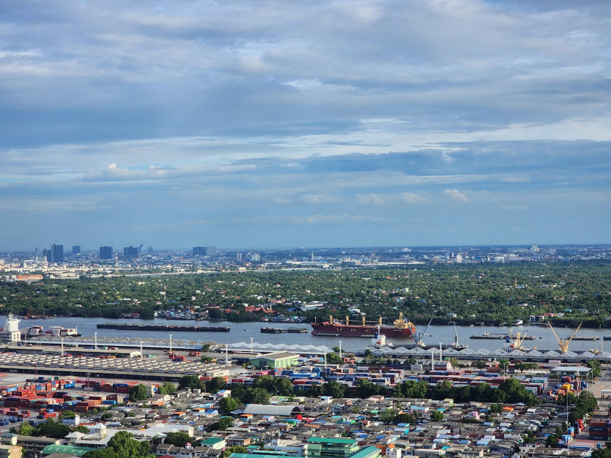 รูป P0851/[ขาย] โอกะ เฮาส์ สุขุมวิท 36 - พระราม 4 (OKA HAUS) | ยูนิตพิเศษชั้นสูง ชั้น 45 วิวบางกระเจ้าโค้งแม่น้ำพาโนรามา - รูปที่ 31/31