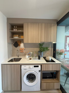 ✨ The Base Rise ห้อง 1 Bedroom แต่งครบ พร้อมเข้าอยู่! 30 ตร.ม. | เริ่ม 3.29 ล้าน*