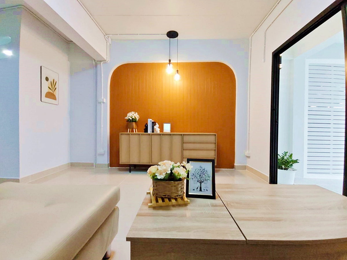 รูป บ้านสวย  หลังมุม มีระเบียงหน้าบ้าน #หมู่บ้าน ป.ผาสุข นิเวศน์ บางบัวทอง ใกล้เซ็นทรัล เวสเกต - รูปที่ 9/23