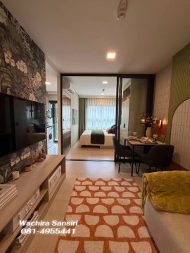 คอนโดใหม่พร้อมอยู่ ใกล้ศิริราช 1 ห้องนอน แต่งครบ ขนาด 26.37 ตรม. เริ่มเพียง 1.89 ล้านบาท ดีคอนโด คีรี (dcondo kiri) โดย แสนสิริ