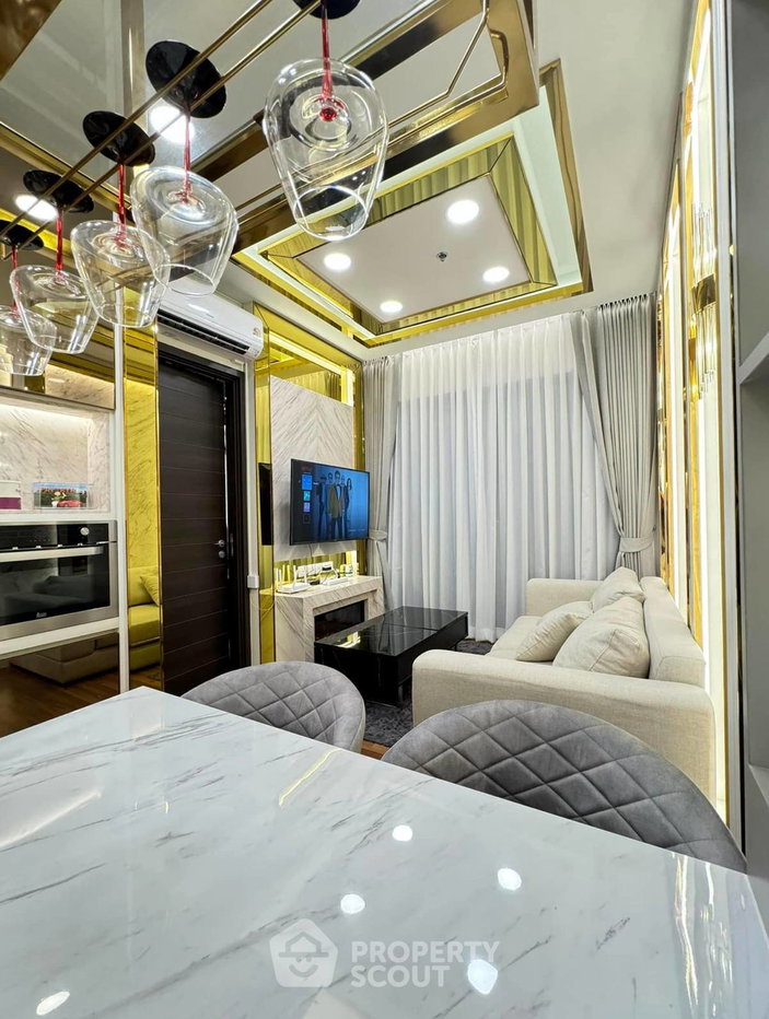 รูป คอนโด 1-BR Ivy Ampio Rachada - Rama 9 ใกล้ MRT ศูนย์วัฒนธรรมแห่งประเทศไทย (ID 1795296) - รูปที่ 1/8