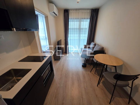 1 Bed Large Room City View Fully furnished New Condo Good Lacation Close To  MRT Phra Ram 9  220 m.  @   NUE District R9 