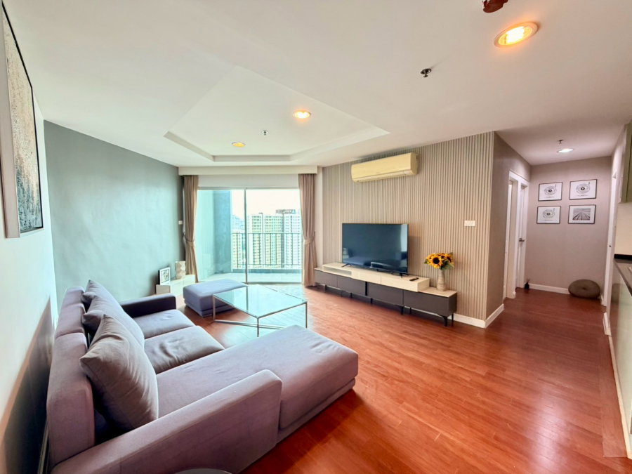 รูป ✨ห้องรีโนเวทใหม่ วิวโล่ง! | Belle Grand Rama9 2นอน 77ตร.ม. ชั้นสูง | ครัวแยก ระเบียงกว้างมาก เช่า 39,000 | นัดชมด่วน! - รูปที่ 11/16