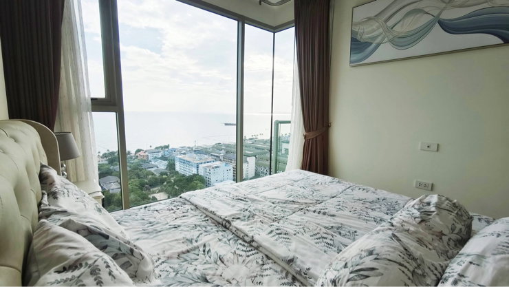 รูป Condo for Rent Jomtien • 35 sq.m. • 28th Floor Sea & City View - รูปที่ 5/17
