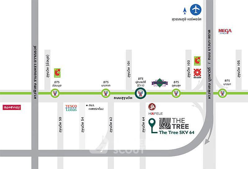 รูป คอนโดหนึ่งห้องนอน The Tree Sukhumvit 64 ใกล้บีทีเอส ปุณณวิถี (ID 3191552) - รูปที่ 15/15
