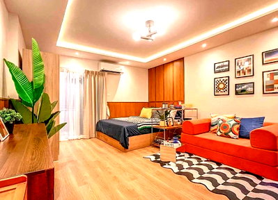 ขายคอนโด : ME2500471 ปล่อยขาย!!ห้องคาแร็กเตอร์ไม่ซ้ำใคร Happy Condo รัชดา 18 ใกล้ MRT สุทธิสาร