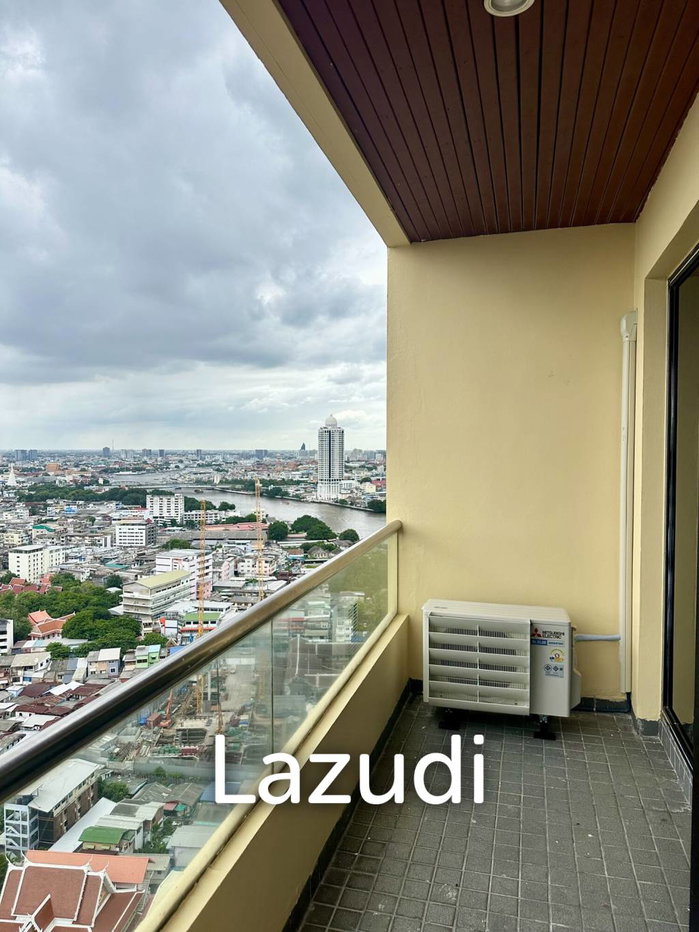 picture 2 bed 1 bath condo 78 sqm. At Baan Chaopraya for sale - 5/15