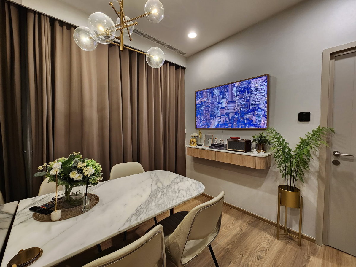 รูป P0851/[ขาย] โอกะ เฮาส์ สุขุมวิท 36 - พระราม 4 (OKA HAUS) | ยูนิตพิเศษชั้นสูง ชั้น 45 วิวบางกระเจ้าโค้งแม่น้ำพาโนรามา - รูปที่ 8/31