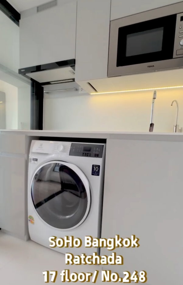 รูป SOHO รัชดา 17 | duplex 2 นอน 48 ตร.ม. MRT ห้วยขวาง | **ค่าเช่า 42,000 บาท** นัดชม แอดไลน์ ID: @property.ma - รูปที่ 15/19