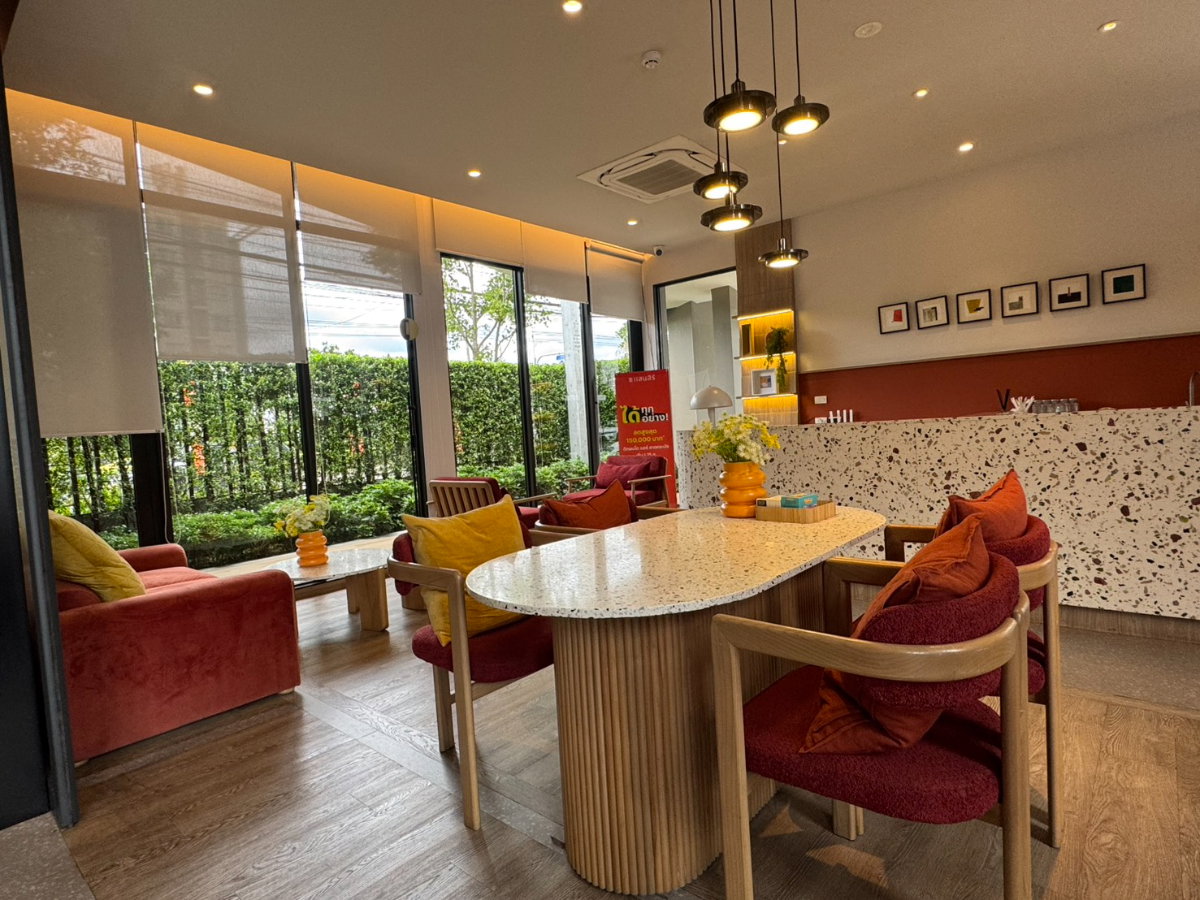 รูป Dcondo Air ลาดกระบัง ใกล้สนามบินสุวรรณภูมิ เดินทางสะดวก พร้อมเฟอร์นิเจอร์ พร้อมเข้าอยู่ทันที ✨ - รูปที่ 9/12