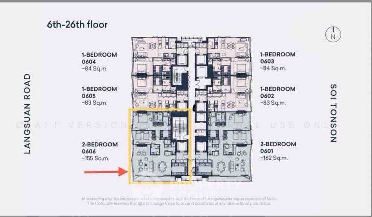 picture 200m To BTS Chit Lom: 2-BR Condo At SCOPE Langsuan (ID 3191422) - 25/25