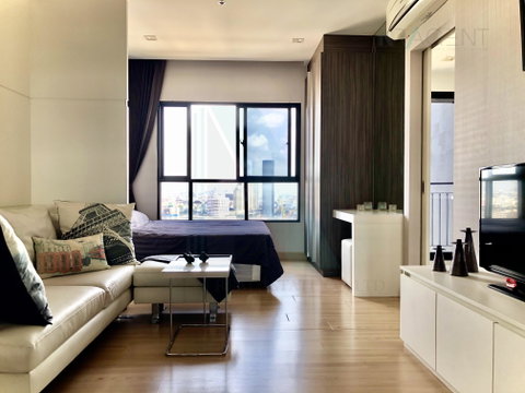 For Rent Condo URBANO ABSOLUTE SATHON - TAKSIN Building 1, Floor 29,Studio, Room size 30.00 sqm