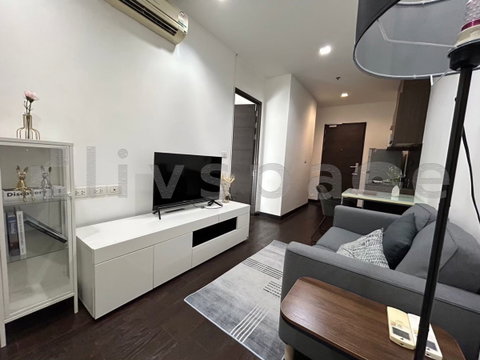 ▚ L0SC05ツ ให้เช่า: Ideo Q Phayathai 1 Bed 41ตร.ม. ชั้นสูง แต่งครบ พร้อมอยู่ ติด BTS พญาไท✨