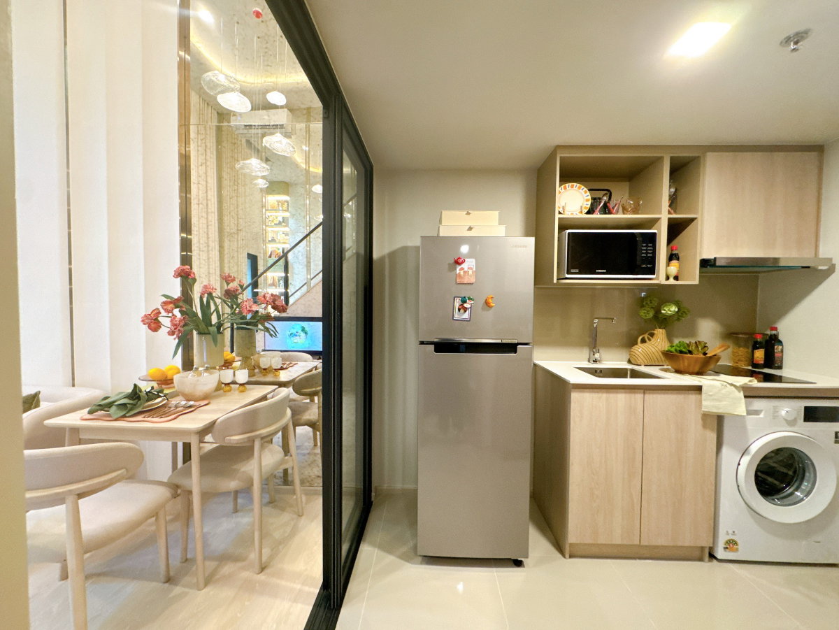 รูป 🔥 LOVE Charoen Nakhon | LOFT 2 ชั้น พท.รวม 35 ตร.ม. เพียง 5.29 ล้าน ฟรีเฟอร์ฯ | คุณปุ้ย 099-449-2665* - รูปที่ 8/11