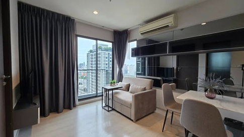 PFD-08949 ให้เช่าคอนโด ริทึ่ม อโศก (Rhythm Asoke) ห้องแต่งสวยพรีเมียมพร้อมอยู่ ใกล้ MRT เพชรบุรี & MRT พระราม 9 / ARL มักกะสัน 🏙️✨