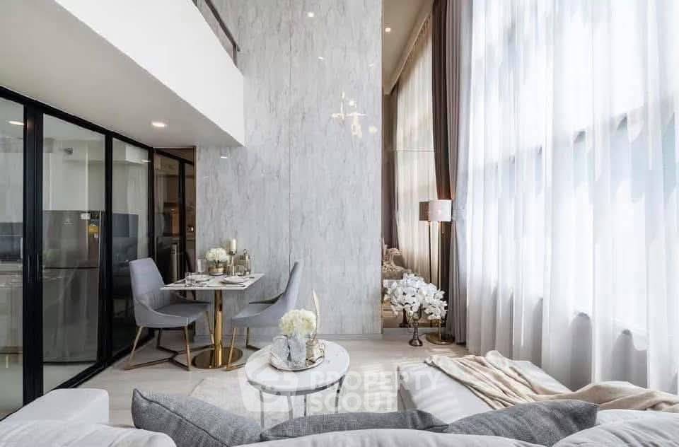picture 28th-Floor 1-BR At Knightsbridge Prime Sathorn Near BTS Saint Louis (ID 3190931) - 3/13