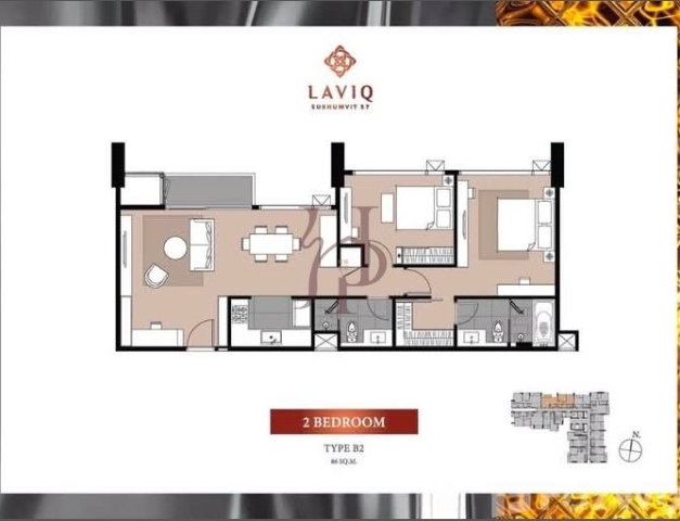 รูป ✨ LAVIQ Sukhumvit 57 | Luxury Residence ใจกลางทองหล่อ - รูปที่ 15/15