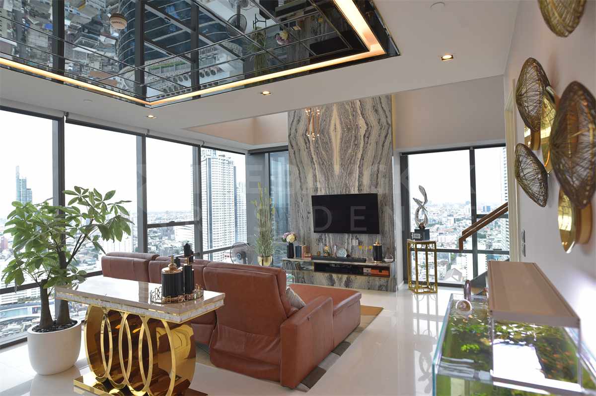 รูป ใช้ชีวิตสไตล์ Luxury บนทำเลศักยภาพ เดอะ แบงค็อค สาทร ใกล้ BTS สถานีสุรศักดิ์ - รูปที่ 4/10