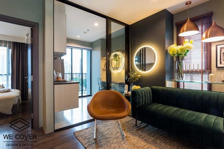 รูป 🏠 ขาย คอนโด The Base Park West Sukhumvit 77 ในโครงการ T77 ตรงข้าม Habito Community Mall ใกล้ BTS อ่อนนุช ห้องมุม ✅ตกแต่งสวย พร้อมอยู่ - รูปที่ 6/9