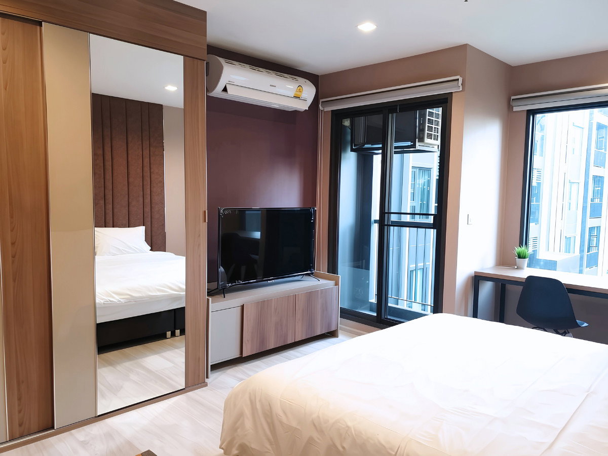 picture 🔥 Life One Wireless, Studio room, 5th floor, 29 sq.m., prime location in Wireless Road-Ploenchit, only 21,000 THB/month! 🌿🏙️ - 6/8
