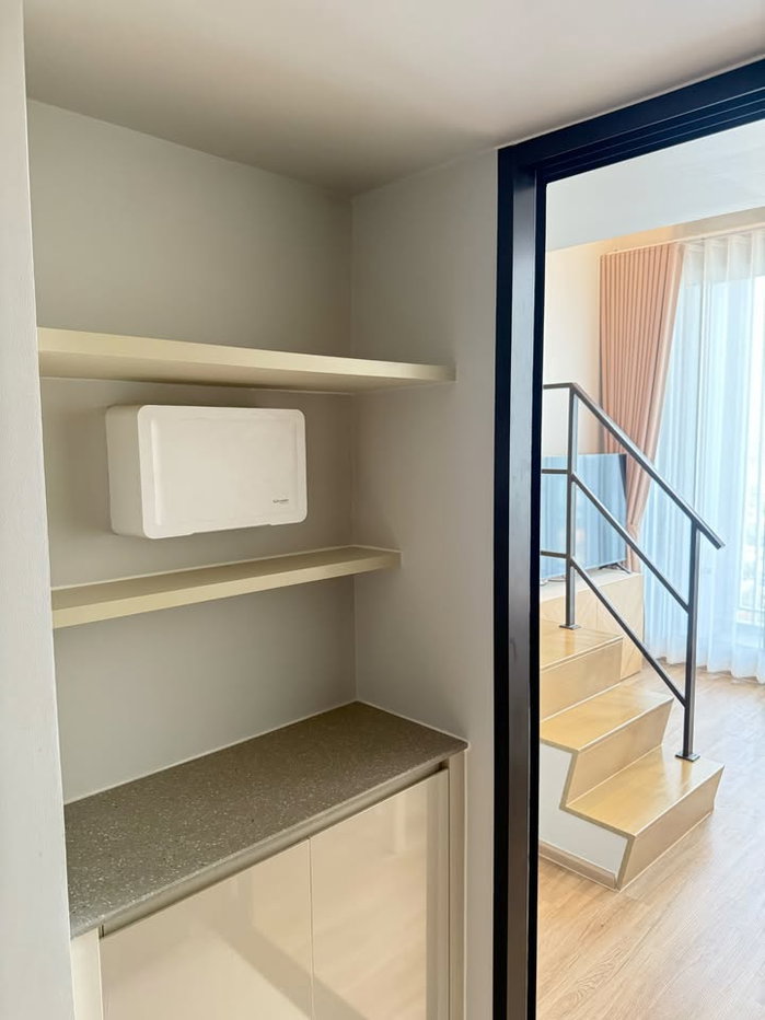 รูป R1091/[ให้เช่า] ห้องใหม่เอี่ยม สไตล์ Studio Duplex | คัลเจอร์ ทองหล่อ (Culture Thonglor) | ชั้นสูง ชั้น 24 วิวเมืองสวย - รูปที่ 9/18