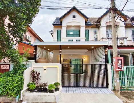 บ้านสวย หลังริม #หมู่บ้าน ลุมพินี บางบัวทอง ใกล้เซ็นทรัล เวสเกต