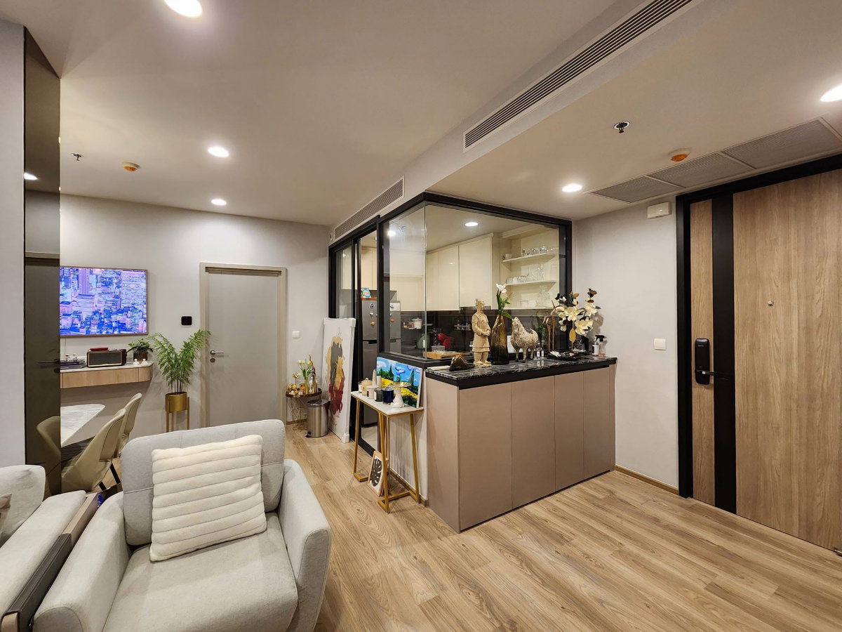 รูป P0851/[ขาย] โอกะ เฮาส์ สุขุมวิท 36 - พระราม 4 (OKA HAUS) | ยูนิตพิเศษชั้นสูง ชั้น 45 วิวบางกระเจ้าโค้งแม่น้ำพาโนรามา - รูปที่ 4/31