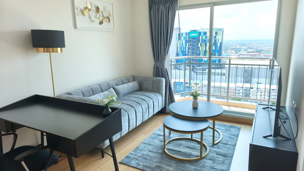 picture LINE only // ð Supalai Vista 2-bedroom apartment, 21st floor, ready to move in, stunning view. - 9/19