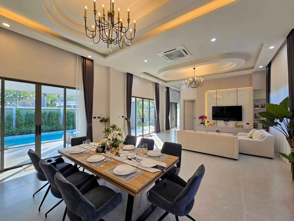 รูป ขายพูลวิลล่ามาบประชัน พัทยา 4 ห้องนอน ที่ดิน 144.5 ตร.ว. ไม่มีค่าส่วนกลาง - รูปที่ 12/20