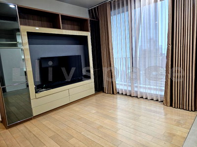 คอนโดให้เช่า : ▚ L0RC4Mツ ให้เช่า: Pyne By Sansiri 1 Bed 46ตร.ม. เพิ่งรีโนเวทใหม่ ชั้นสูง ติด BTS ราชเทวี 0 เมตร✨