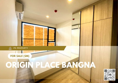 Condos for sale : Urgent Sale 🔥 Origin Place Bangna 🔥 Convenient location near MRT Si Iam and Mega Bangna.