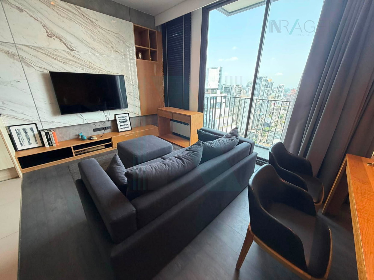 picture For Rent Condo EDGE SUKHUMVIT 23 Building 1, Floor 30,2 bed room, Room size 62 sqm - 2/8