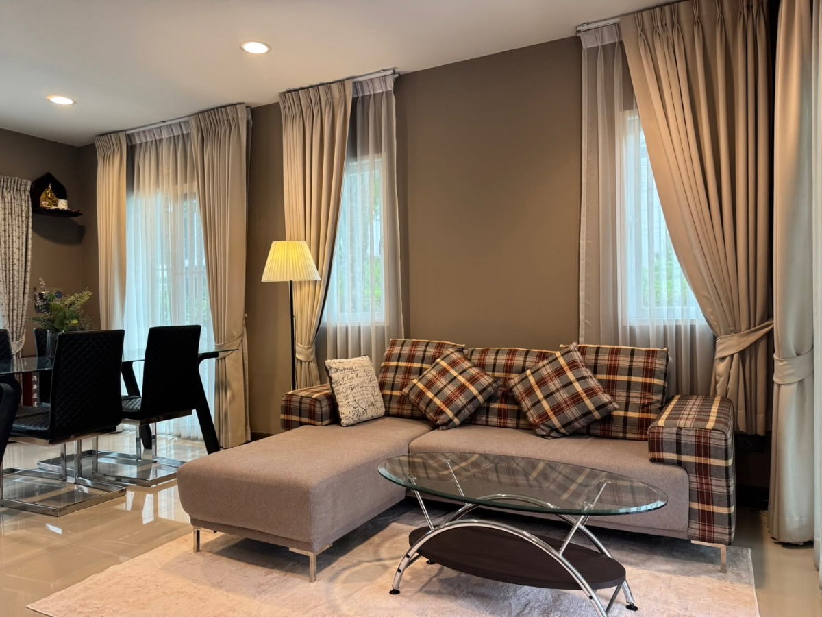 picture #SC16177 📌 Rent | 🟦🟨Baan Klang Muang Rama 9🟥🟩💬𝑪𝒐𝒏𝒕𝒂𝒄𝒕𝑳𝑰𝑵𝑬:@𝒔𝒆𝒄𝒓𝒆𝒕𝒑𝒓𝒐𝒑𝒆𝒓𝒕𝒚 🔥✨ - 4/10