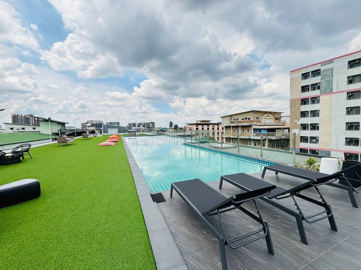 รูป **เลี้ยงแมวได้ เพิ่งสร้างเสร็จ ห้องแต่งใหม่ ครับผม**ให้เช่าคอนโด Chateau in Town ปิ่นเกล้า–ศิริราช เหมะกับคนที่ต้องการพื้นที่ในการเลี้ยงน้องแมว - รูปที่ 18/18