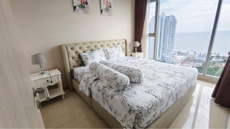 รูป Condo for Rent Jomtien • 35 sq.m. • 28th Floor Sea & City View - รูปที่ 1/17