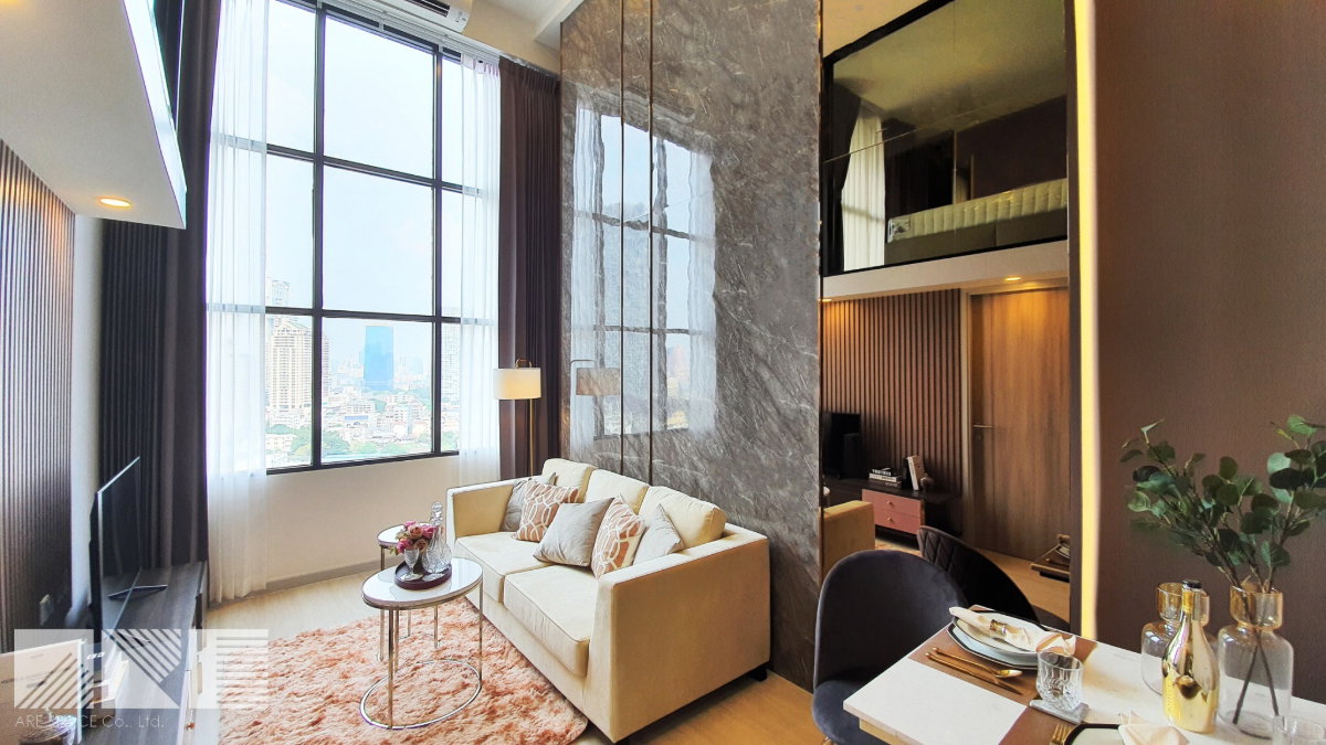For Rent - Knightsbridge Prime Sathorn , Luxury Duplex 2 bedrooms 1 bathroom