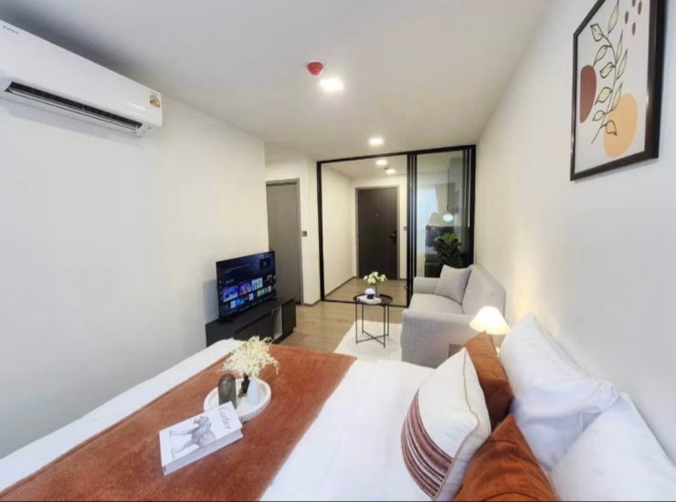picture S327 🔥 For Rent 📍 Maroon Ratchada 32 📍 Brand new room, fully furnished, ready to move in. - 3/16