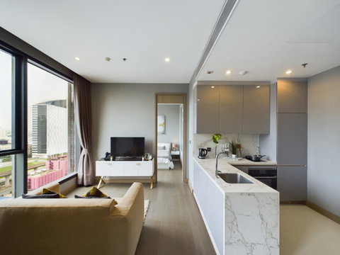 ห้องใหญ่ ราคาดี 🏙 (For Rent/ให้เช่า) The Esse at Singha Complex (Asoke) - CO-PN-00000377