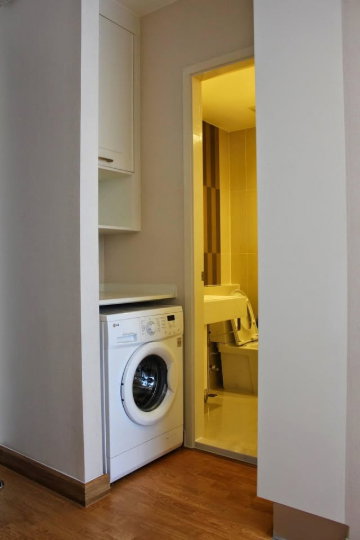 รูป 📣ให้เช่าคอนโด Q House Condo Sukhumvit 79 (BTS อ่อนนุช) เฟอร์และเครื่องใช้ไฟฟ้าครบ @onestepliving - รูปที่ 3/9