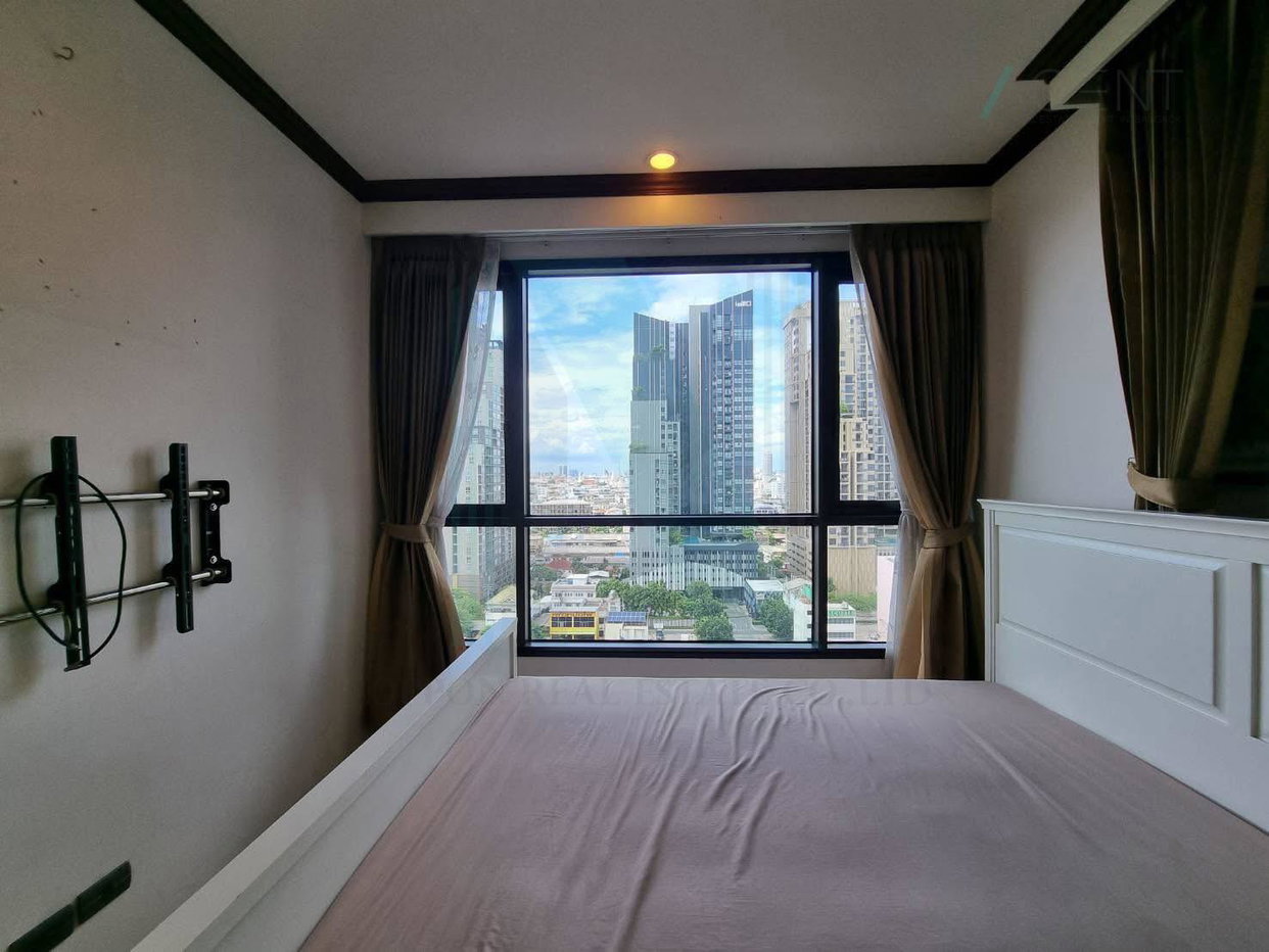 รูป 🚩 ขายคอนโด ฟิวส์ สาทร-ตากสิน อาคาร 1 ชั้น 12 1 ห้องนอน ขนาด 34 ตรม ใกล้ Platfrom วงเวียนใหญ่ - รูปที่ 7/8