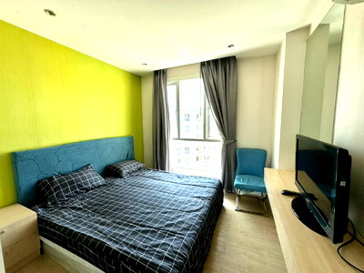 ขายคอนโด : 🏠 ขาย คอนโด Grande Caribbean Pattaya แกรนด์ คาริเบียน พัทยา  สไตล์รีสอร์ทพัทยา โควต้าต่างชาติ (Foreign Quota) ✅ 2 ห้องนอน วิวสระ พร้อมอยู่