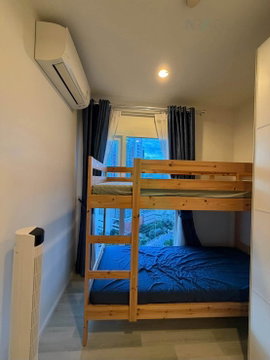 🚩 For Rent Condo THE KEY SATHORN-CHAROENRAT Building 1, Floor 17,2 bed room, Room size 55 sqm