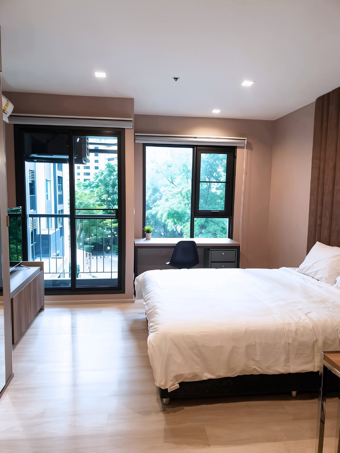 picture 🔥 Life One Wireless, Studio room, 5th floor, 29 sq.m., prime location in Wireless Road-Ploenchit, only 21,000 THB/month! 🌿🏙️ - 2/8