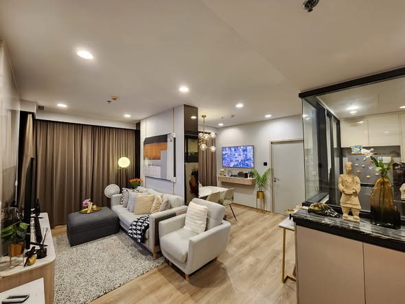 รูป P0851/[ขาย] โอกะ เฮาส์ สุขุมวิท 36 - พระราม 4 (OKA HAUS) | ยูนิตพิเศษชั้นสูง ชั้น 45 วิวบางกระเจ้าโค้งแม่น้ำพาโนรามา - รูปที่ 16/31